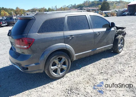 2017 Dodge Journey Crossroad Plus from USA, damaged, VIN 3C4PDCGB6HT528362